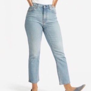 EVERLANE High Rise Straight Light Wash Jeans Sz.28
